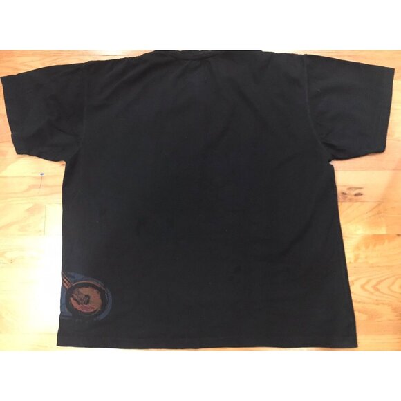 Outback Rider Motorcycle T-Shirt 2XL Black Short Sleeve - Picture 4 of 7